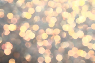 Bulanık Bokeh. Tatil parlayan fon.