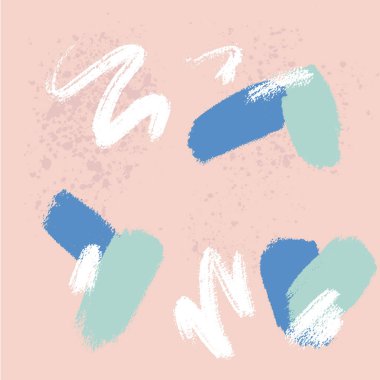 Modern arka plan ile çizilmiş doku ver. Memphis tarzı illüstrasyon