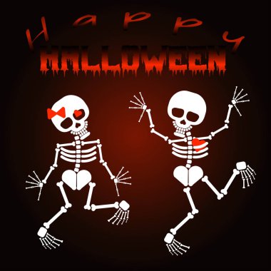 Kartpostal Cadılar Bayramı tatil için