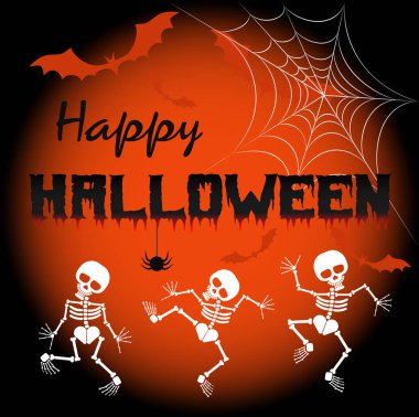 Kartpostal Cadılar Bayramı tatil için