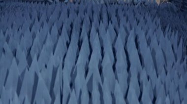 Beit Shean, 20 Kasım 2018. İsrailli bilim adamları test bir yansımasız odasında bir Radar