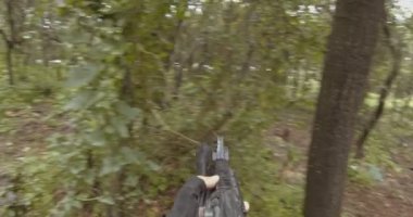 Savaş sırasında İsrailli komando askerlerinden oluşan bir manganın Silah Gopro Pov görüntüleri