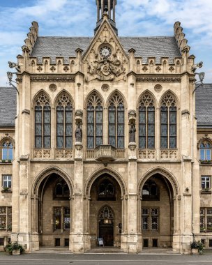 Almanya 'daki Erfurt Belediyesi' nin inanılmaz cephesi