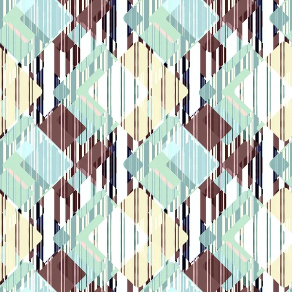 Seamless abstract geometric pattern in pastel colors.