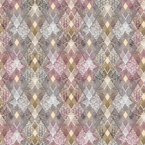 Seamless abstract geometric pattern in pastel colors.