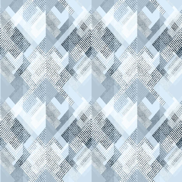 Seamless Abstract Geometric Textured Pattern Grey White Background — Stock Photo, Image