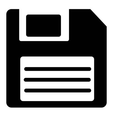 simge trendy düz tarzında beyaz zemin üzerine kaydetmek. web sitesi tasarımı, logo, app, Kullanıcı arabirimi için yaratıcı sembolü kaydedin. işareti kaydetmek.