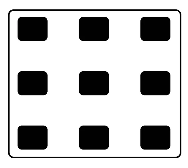 Menüsymbol Auf Weißem Hintergrund Menüsymbol Für Ihr Webseiten Design Logo — Stockvektor