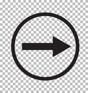 saydam arka plan üzerinde sağ ok simgesi. düz stil. sağ ok logo kavramı. web sitesi tasarımı, logo, app, Kullanıcı arabirimi için sağ ok simgesi. 