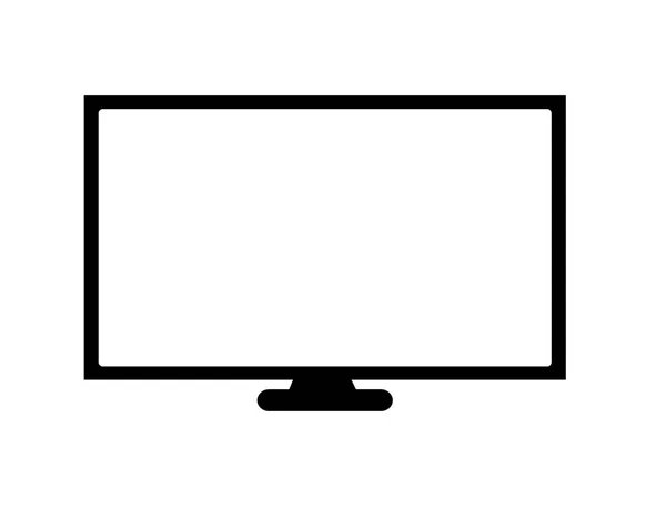 PC-Symbol auf weißem Hintergrund. flachen Stil. Computer-Symbol für Ihre — Stockvektor