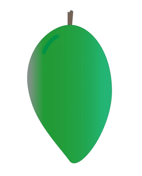 Mango-Symbol auf weißem Hintergrund. Mango-Logo-Zeichen. flachen Stil. Mann — Stockvektor