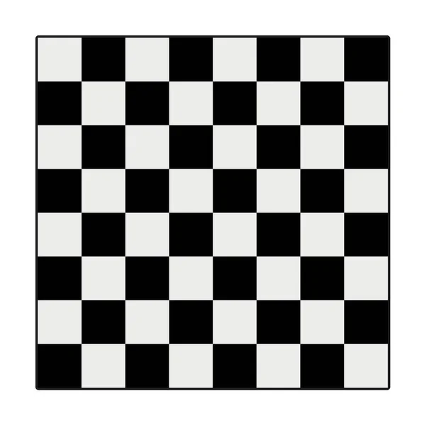 Svart Symbol Vit Bakgrund Platt Stil Chess Ikon För Din — Stock vektor