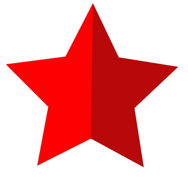 Icono Estrella Sobre Fondo Blanco Estilo Plano Icono Estrella Para — Vector de stock