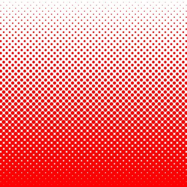 arka plan noktalı resim daire. kırmızı zemin üzerine noktalar. pop sanat şablonu. geometrik arka plan. 