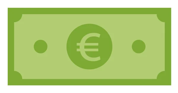 Euro icoon op witte achtergrond. platte stijl. euro icoon voor je we — Stockvector