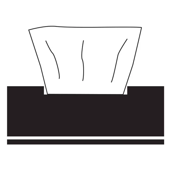 Servilletas icono sobre fondo blanco. estilo plano. servilletas icono para el diseño de su sitio web, logotipo, aplicación, interfaz de usuario. símbolo de servilleta de papel. servilleta de papel . — Archivo Imágenes Vectoriales