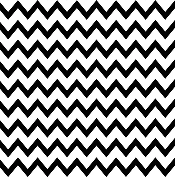 Seamless pattern zigzag. chevron seamless background. black and white wallpaper retro. — Stock Vector