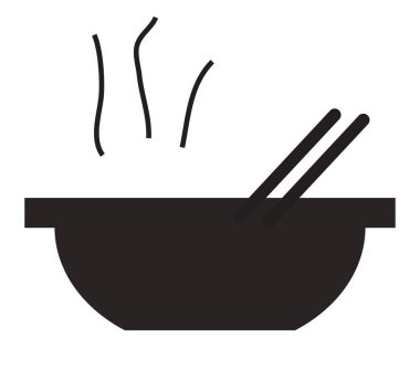 Beyaz arka planda izole edilmiş kase simgesi. Web sitesi tasarımı, logo, uygulama, Ui için Kase simgesi. düz stil.