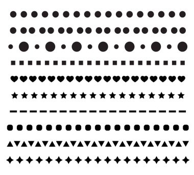 beyaz arka plan üzerinde noktalı çizgi simgesi. düz tarzı. web sitesi tasarımı, logosu, uygulaması, Ui için noktalı çizgi simgesi ayarlayın. çizgiler ve nokta sembolü. nokta işareti. 