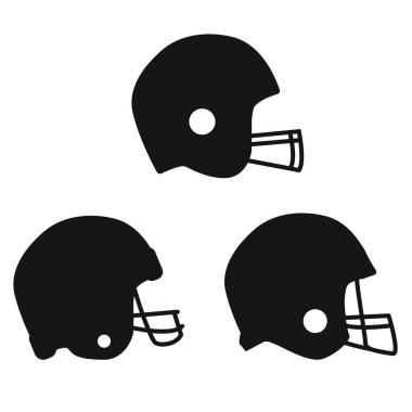 beyaz arka plan üzerinde futbol kask simgesi. düz tarzı. web sitesi tasarımı, logosu, uygulaması, Ui için futbol kask spor simgesi. Amerikan futbol kask sembolü. futbol yay işareti.