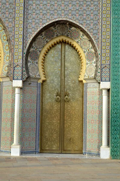 Марокко Будівлі Марокко Архітектура Візерунки Прикраси — стокове фото