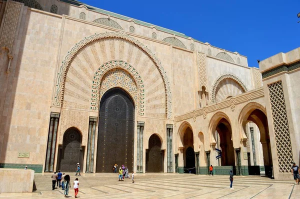 Marocco Edificio Architettura Del Marocco Modelli Ornamenti — Foto Stock