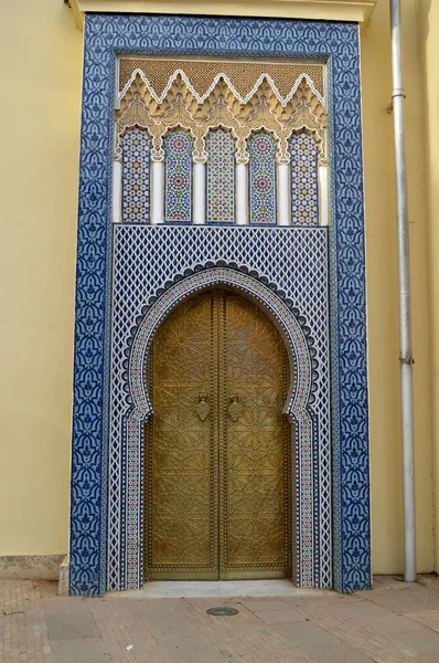 Marocco Edificio Architettura Del Marocco Modelli Ornamenti — Foto Stock