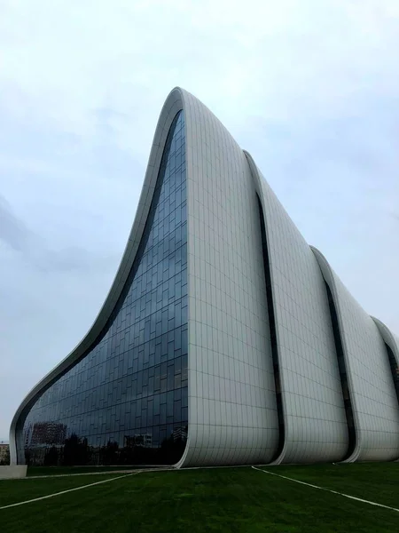 Baku. Modern architectural buildings. From a series of panorama Baku. The picture is one of the beautiful architectural structures of the twenty-first century.