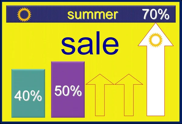 Big sale. In the picture colorful and attractive manner shown Big sales.
