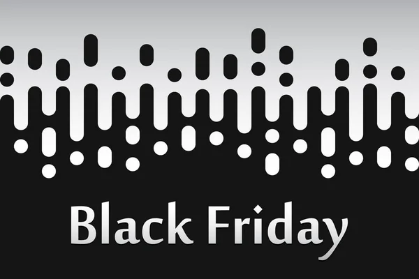 Black Friday Sale Banner Vector Illustration Eps10 — Stock Vector