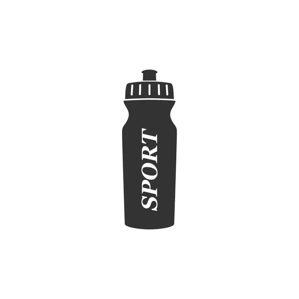 Sport flaska ikonen i enkel design. Vektorillustration — Stock vektor