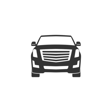 Basit tasarımsuv araba simgesi. Vektör çizimi