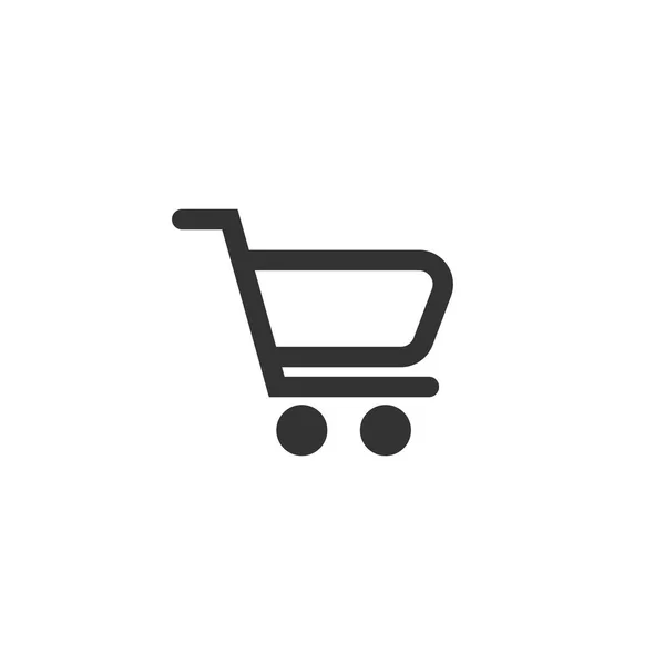 Icono de gráfico de compras en diseño simple. Ilustración vectorial — Vector de stock