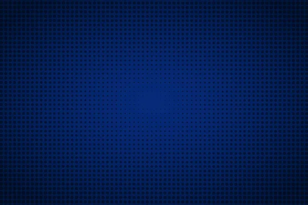 Blauwe Retro Halftoon Achtergrond Halftone Textuur Vectorillustratie — Stockvector