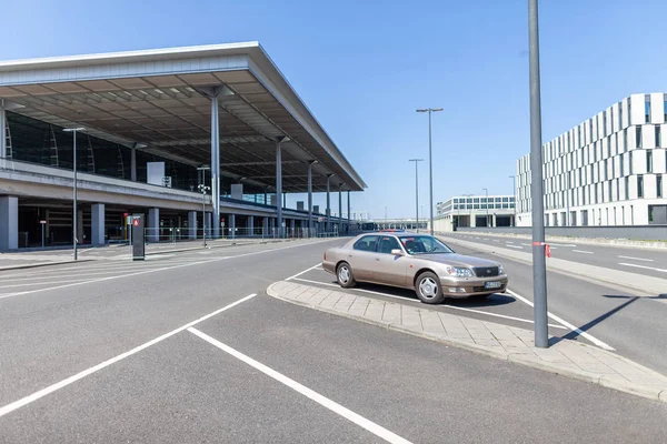 Berlín Alemania Abril 2018 Terminal Pasajeros Aeropuerto Berlín Brandenburg Willy — Foto de Stock