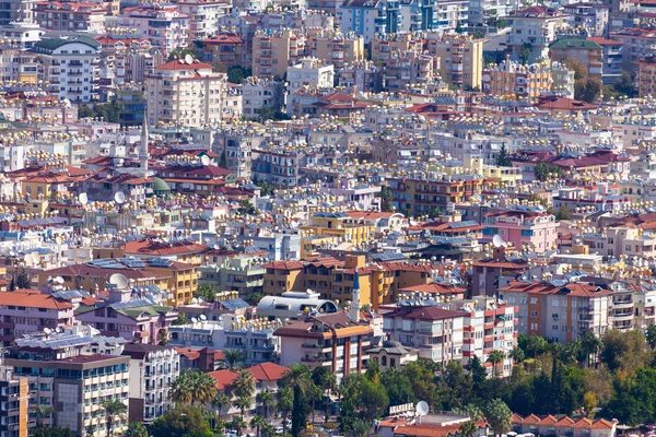 Panoramatický Pohled Města Antalya Turecko — Stock fotografie