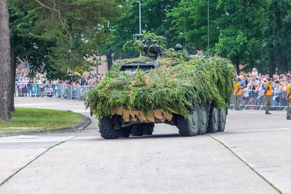 Augustdorf Germania Giugno 2019 Veicolo Corazzato Tedesco Gtk Boxer Guida — Foto Stock