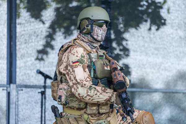 Augustdorf Almanya Haziran 2019 Alman Ksk Askeri Bundeswehr 2019 Günü — Stok fotoğraf