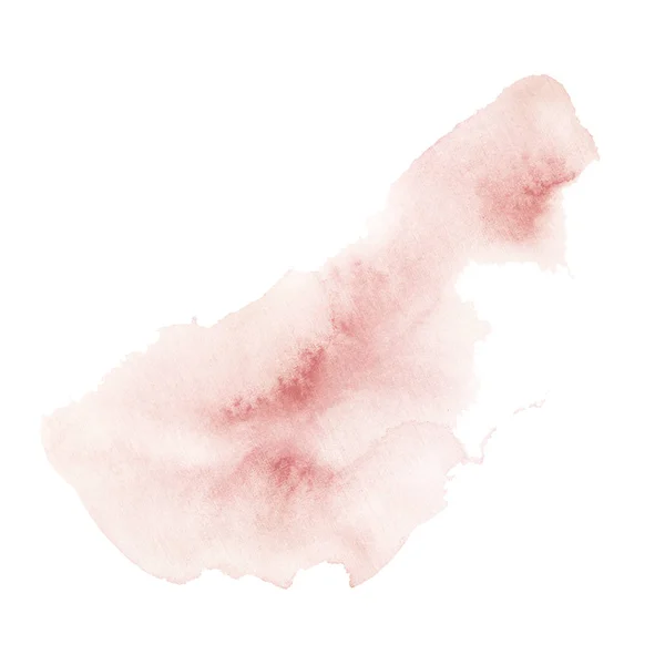 Aquarell abstrakte Hintergründe rosa Spritzer handgezeichnete Illustration — Stockfoto