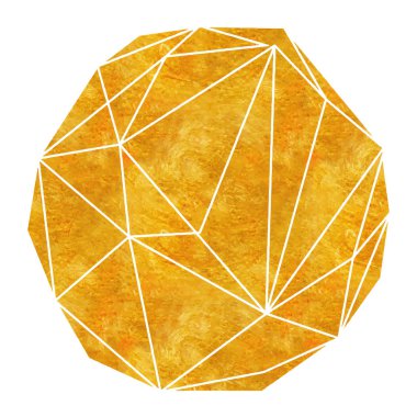 Düğün davetiyesi, lüks templates, dekoratif desen için altın geometrik poligonal art deco tarzında. Modern soyut öğe