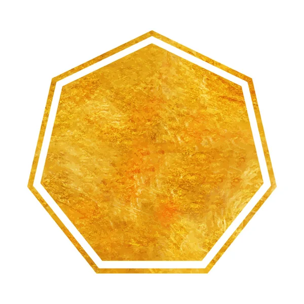 Guld geometriska polygonal art déco-stil för bröllopsinbjudan, lyx mallar, dekorativa mönster. Moderna abstrakta element — Stock vektor