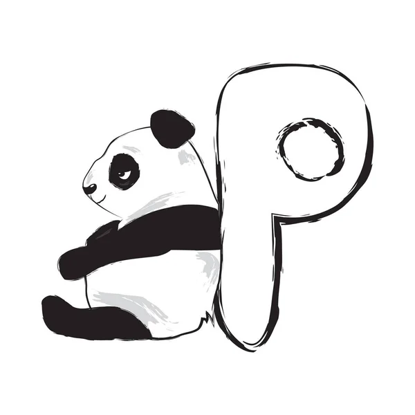 Panda Urso Retrato Bonito Com Nome Texto Sorriso Cabeça Dos Desenhos  Animados Forma Redonda Rosto Animal, Ilustrações De Ícone Vetorial Isolado  No Fundo Branco. Plano Simples Para Cartaz De Crianças, Aplicativo Móvel