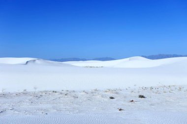 Ulusal Anıtı New Mexico, ABD beyaz kumları