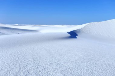 Ulusal Anıtı New Mexico, ABD beyaz kumları