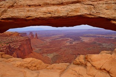 Mesa arch canyonlands moab, utah, ABD Ulusal Parkı