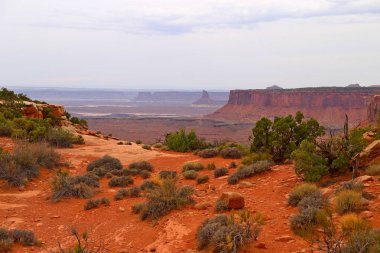  Ada gökyüzü bölgesinde, Canyonlands Milli Parkı Utah 