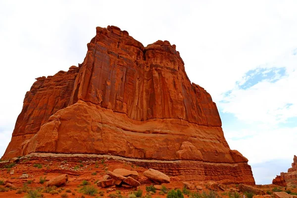 Krásné Skalní Podstavcích Národním Parku Arches Utah — Stock fotografie