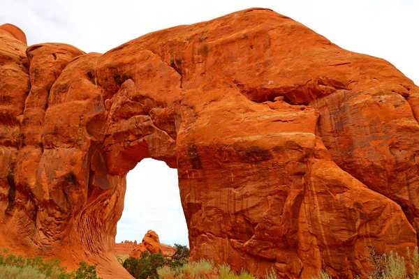 Krásná Krajina Přírodních Barvách Národním Parku Arches Utahu Usa — Stock fotografie