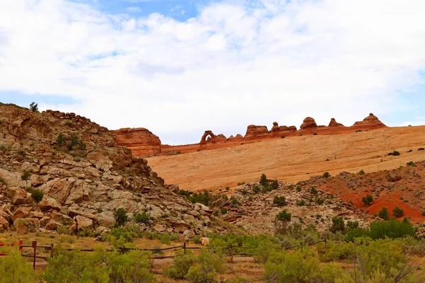 Schöner Zarter Bogen Arches National Park Den Usa — Stockfoto