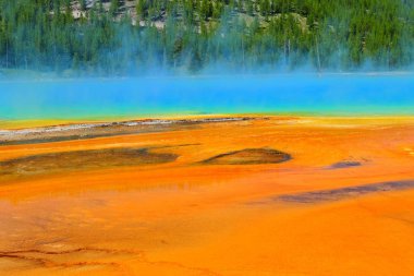 Grand Prizmatik bahar Yellowstone Milli Parkı Wyoming, ABD